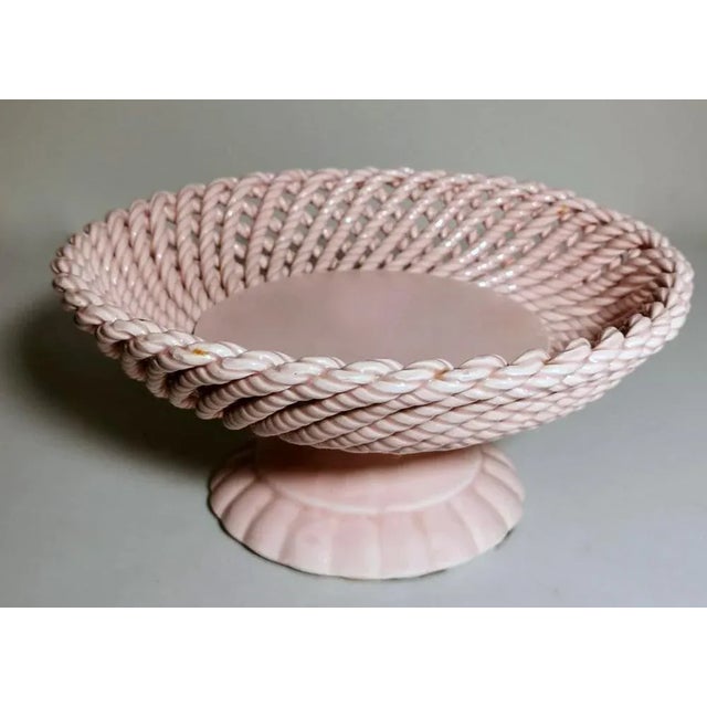 French Glazed Earthenware Centerpiece, 1950s For Sale - Image 3 of 13