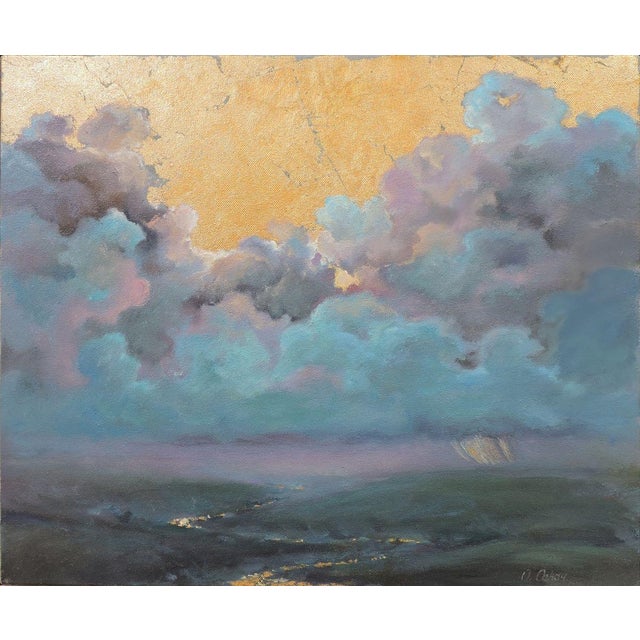 *** ABOUT THIS PAINTING *** * TITLE: ""Aquarius Era"" * ARTISTS: Procach Olesia * SIZE: 50x60 cm/'19.68x23.62 inches' *...