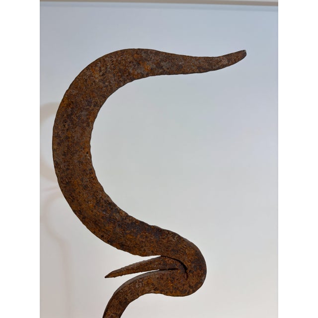 Early 20th Century Early 20th Century Collection of Kirdi Mataram Throwing Knives, Cameroon - Set of 3 For Sale - Image 5 of 11