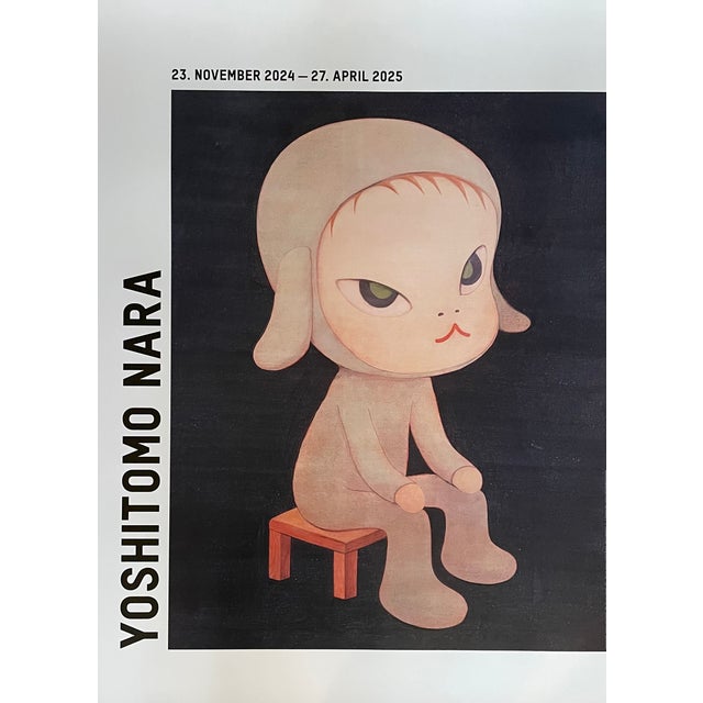 Japanese Yoshimoto Nara, Sleepless Night (Seated), 1997, Courtesy of Rubell Museum, Copyright Yoshitomo Nara, Printed in Germany For Sale - Image 3 of 9
