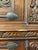 Early 20th Century Hand-Carved Gothic Revival Two-Tiered Cabinet With Iron Hardware For Sale - Image 12 of 16