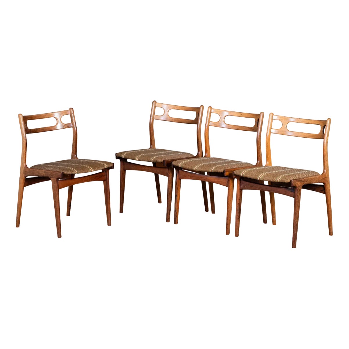 Model 138 Dining Chairs by Johannes Andersen for Uldum Møbelfabrik