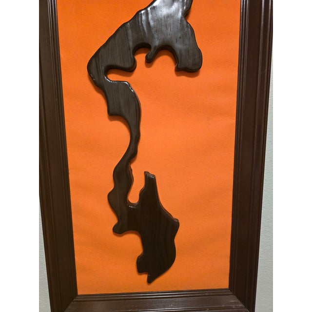 1970s Whidbey Island Wa Handmade Mid Century Modern Wall Decor For Sale - Image 15 of 16