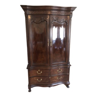 Henredon Mahogany Wardrobe/ Armoire For Sale
