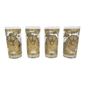 Cera Mid Century 1960s 1970s Glassware Barware