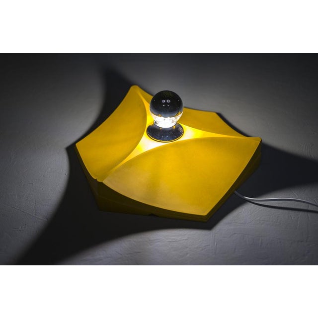 Vintage German Hexagon Wall Lamp from Hoffmeister-Leuchten, 1970s For Sale - Image 12 of 15