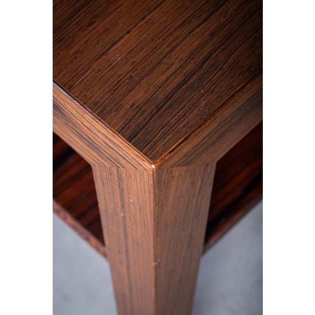 Rosewood Side Table by Severin Hansen, 1950s For Sale - Image 6 of 8