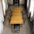This listing is for the table alone. The dining chairs are NOT included. The chairs have been sold and are no longer...