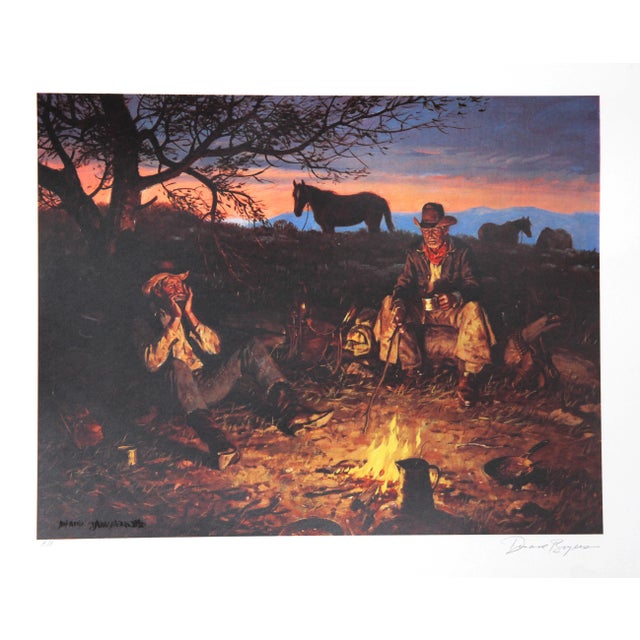 Duane Bryers, Blue Harmonica, Lithograph For Sale