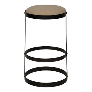 NOIR Dior Bar Stool in Black Metal For Sale