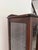 Wood Antique Mahogany Wood Glass Curio Display Cabinet For Sale - Image 7 of 9