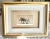Edmund Blampied Pen Drawing of a Horse Matted and Framed in Gilt Frame For Sale - Image 12 of 12
