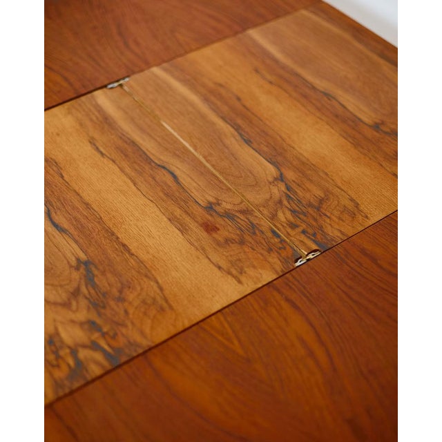 Extendable Walnut Dining Table by Tatra Nabytok, 1970s For Sale - Image 6 of 7