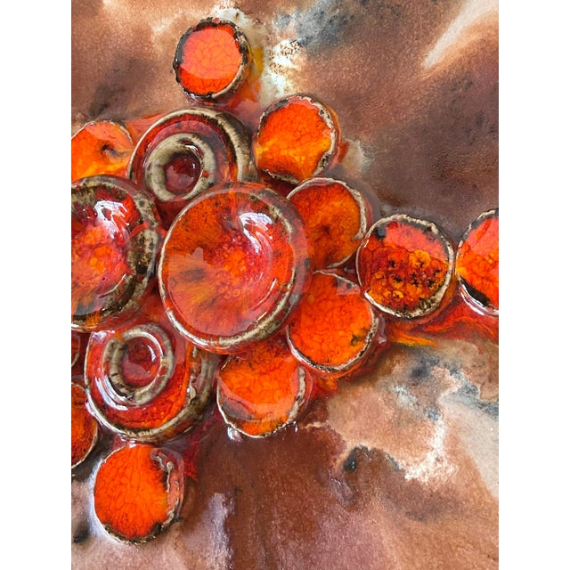 Vintage Brueghel Ceramic Plate For Sale In West Palm - Image 6 of 12