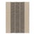 Rug & Kilim’s Contemporary Kilim, Beige with Black Textural Stripes For Sale
