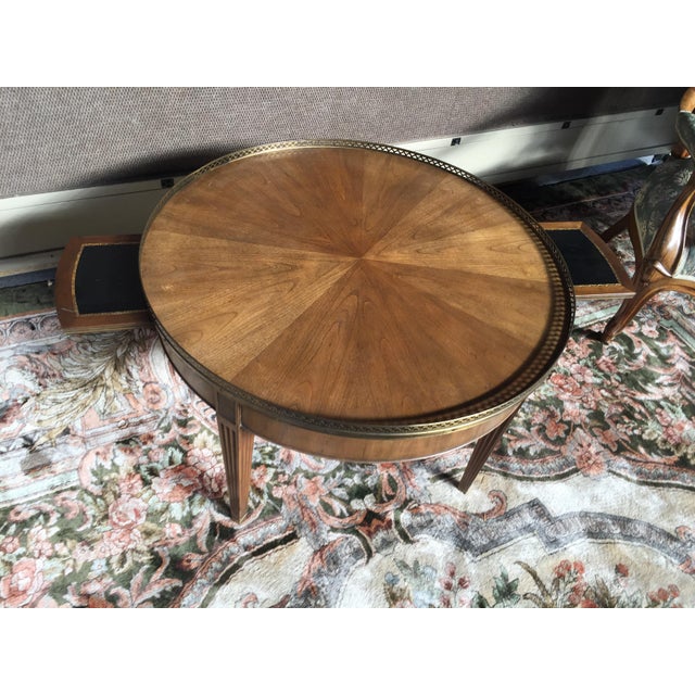 Baker Furniture Coffee Table Round Neoclassical Chairish