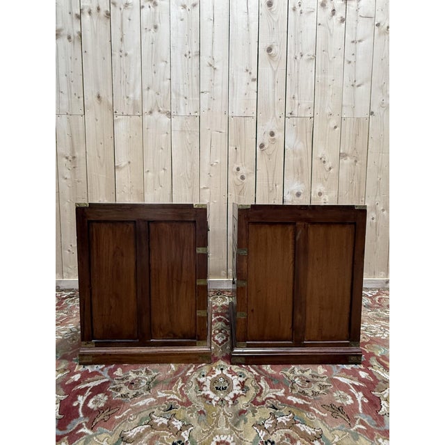 Marine Bedside Tables, 1950s, Set of 2 For Sale - Image 9 of 10