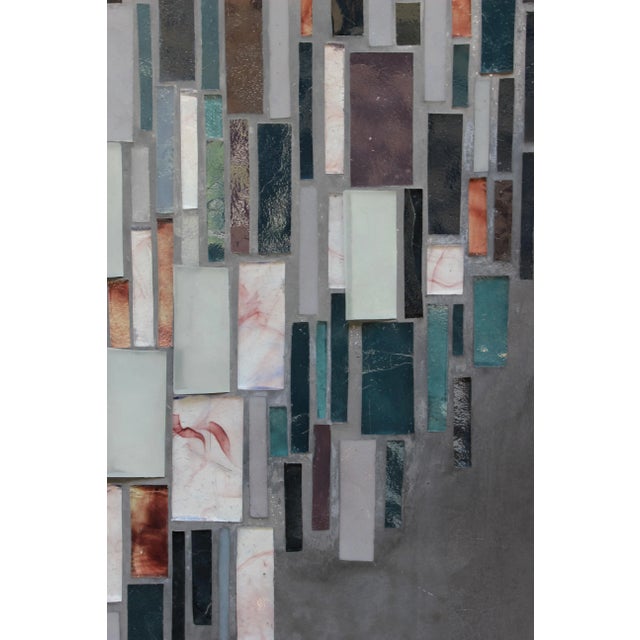 Ronde Nocturne Mosaic Panels by Anaïs Landes, Set of 3 For Sale - Image 4 of 6