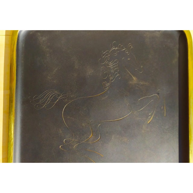 Brass Tray by Karl Hagenauer, 1930s For Sale - Image 3 of 6