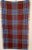 Textile Merino Lambswool Knee Rug / Blanket in a Colorful Blue Plaid Pattern- Made in England For Sale - Image 7 of 11