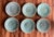Charming set of 6 signed John Shedd Ceramic Plates. These are 8inches diameter. Excellent condition. These have the...
