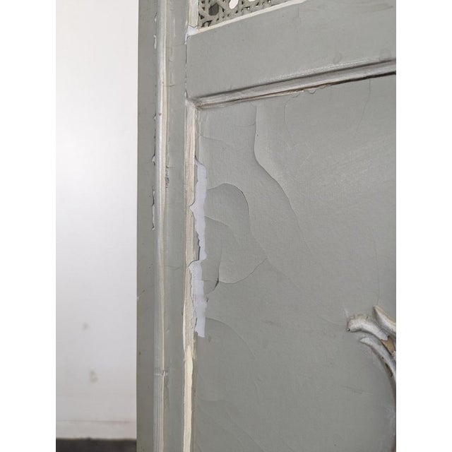 Louis XVI Style Cane-Backed Screen For Sale - Image 5 of 7