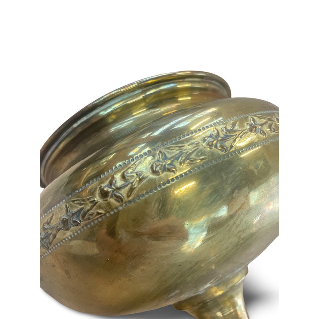 Art Nouveau Gilt Brass Incense Burner, 1910 For Sale - Image 11 of 13