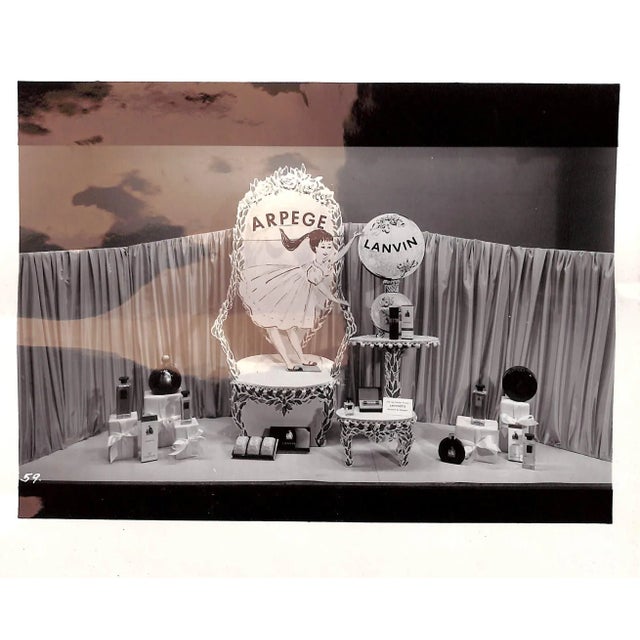 "Lanvin Paris C1950s Original Perfume Advertising Photo Artist Folio W/ 3-Ring Binder" For Sale - Image 4 of 12