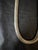Metal Vintage Italian Snake Chain Staring Silver Necklace For Sale - Image 7 of 9
