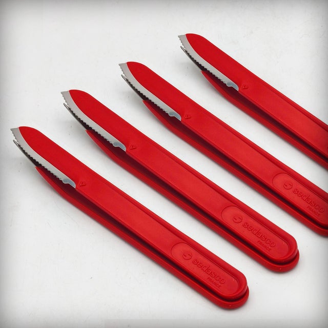 1970s Casino Cutlery Service for 4 from Sedasco, France, 1970s, Set of 8 For Sale - Image 5 of 13
