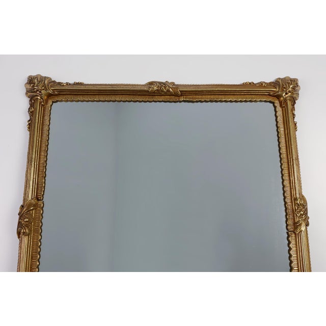 1950s Large French Neo‑classical Copper Mirror, 1950s For Sale - Image 5 of 11