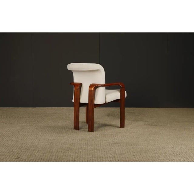 Set of Four Sculptural Armchairs in the Style of Afra & Tobia Scarpa, 1970s For Sale - Image 11 of 15