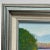 Heavily Framed Original Artisan Oil Painting of Pond in New England For Sale - Image 11 of 12