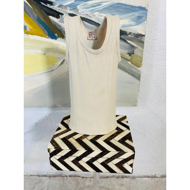 1980s Pop Art Ceramic Shirt Vase Sculpture by Michel Harvey For Sale - Image 5 of 6