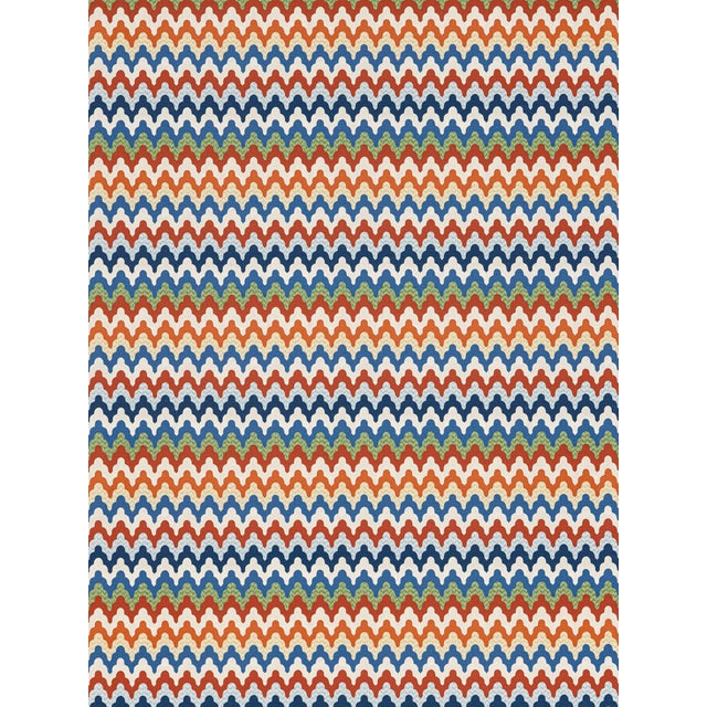 Echoing the breathtaking bands of mineral color seen on its namesake mountain in Cusco, Peru, this maximalist motif...