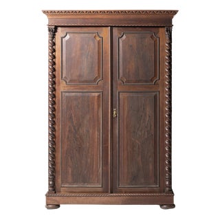 Wardrobe in Wood, 19th Century For Sale