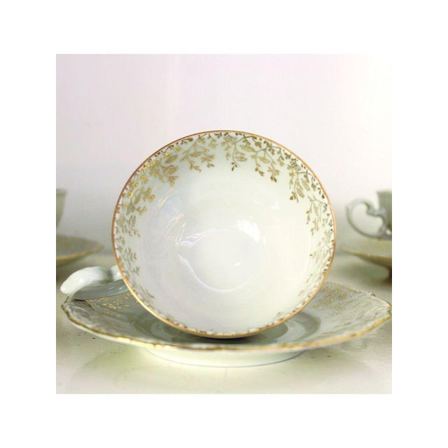 Type Tea set (6 pieces and accessories) Dating 1950 / 1960 Style Victorian Origin Germany (Bavaria) Manufacturer Wunsiedel...