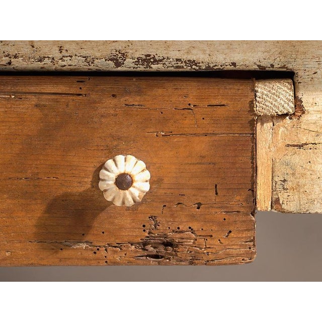 White Low Side Table, 1920s For Sale - Image 10 of 16