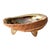 Mid Century Abalone Shell Footed Bowl For Sale