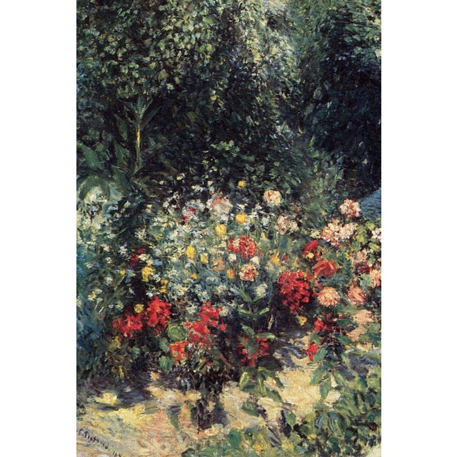 Vintage French Impressionist Art Print – Summer Garden by Camille Pissarro, 24" X 32" For Sale In Buffalo - Image 6 of 8
