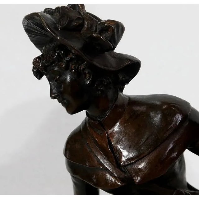 A.Gaudez, Miss Helyett, Late 19th Century, Bronze For Sale - Image 10 of 18