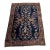 Antique Persian Sarouk Mahajiran Rug 3.3' X 5.2' (100cm X 158cm) 1900s For Sale