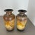 Pottery Fat Lava Desert Vases from Scheurich, Germany, 1970s, Set of 2 For Sale - Image 4 of 18