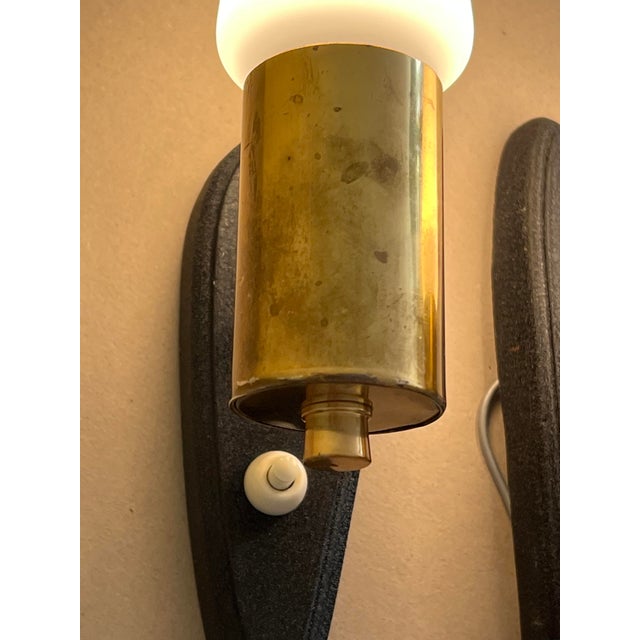 Mid-Century Modern Vintage Danish Wall Lights, 1960s, Set of 2 For Sale - Image 3 of 12