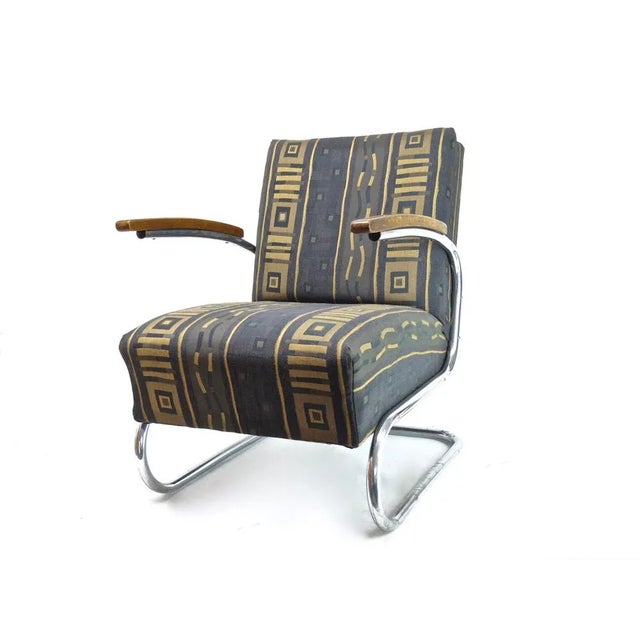 Free Swing Armchair by W.H. Gispen for Mücke Melder For Sale - Image 6 of 6