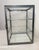 1940s Antique Handmade Metal Glass Countertop Store Display Show Case Sliding Shelves For Sale - Image 5 of 14