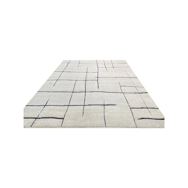 1990s 1990s Handwoven Moroccan Area Rug 9x12 For Sale - Image 5 of 11