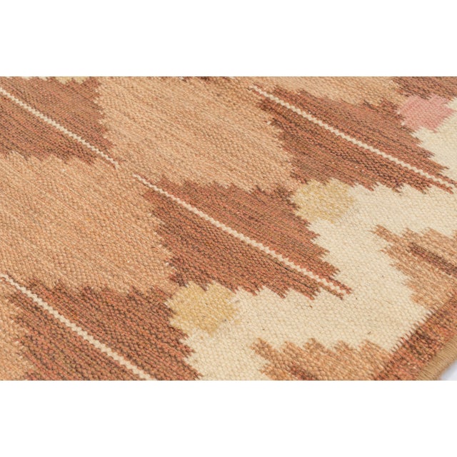 Vintage Scandinavian Gallery Rug For Sale - Image 4 of 5