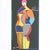 Artist: Richard Lindner Title: Fun City from Multiples Year: 1968 Signed: No Medium: Serigraph Paper Size: 15 x 15 inches...
