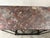 Breccia Marble Console Table With Hand‑Formed Matte‑Black Steel Base by Jon Little For Sale - Image 11 of 13
